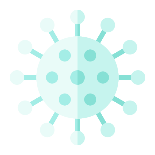 Coronavirus, covid-19, germ, virus, corona, corona virus icon